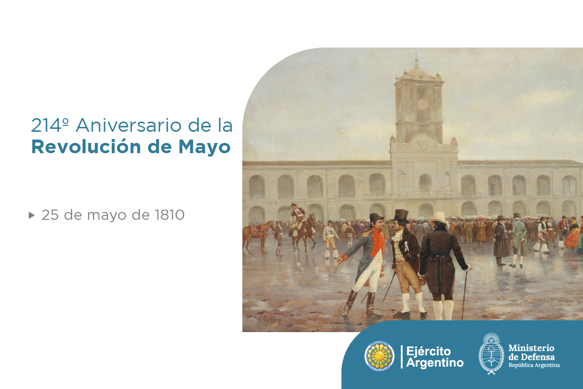 1810 🇦🇷 25 de mayo 🇦🇷 2024 214.° Aniversario de la Revolución de Mayo.