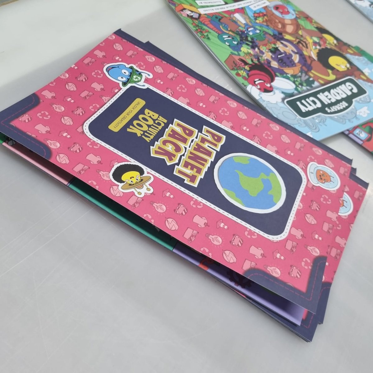 GillianAshcroft's tweet photo. We are thrilled to announce that Natalie's incredible hard work has finally come to fruition!  Introducing the Planet Packs, now ready to be sent out to 10,000 children across Merseyside and Flintshire this June. These packs are designed to bring joy, inspire creativity. https://t.co/Pfkov0Nrsi