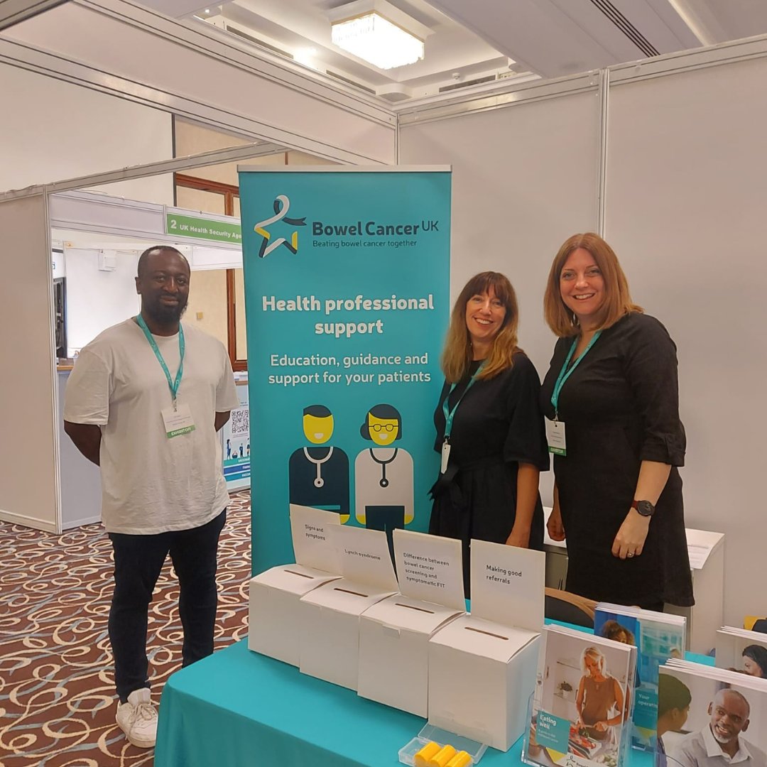 Today we attended the @NurseinPractice show in Southampton. We've been talking to practice and community nurses about the importance of earlier diagnosis and shared our support services. Find out more about our work with healthcare professionals: bit.ly/3wvcRTY