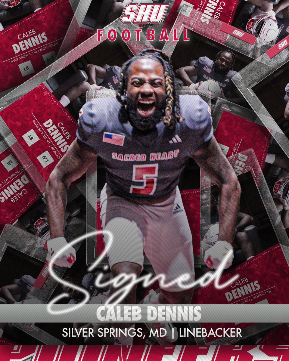 Welcome to the SHU Football family, Caleb!!

#WeAreSHU🏈| #DEAL
