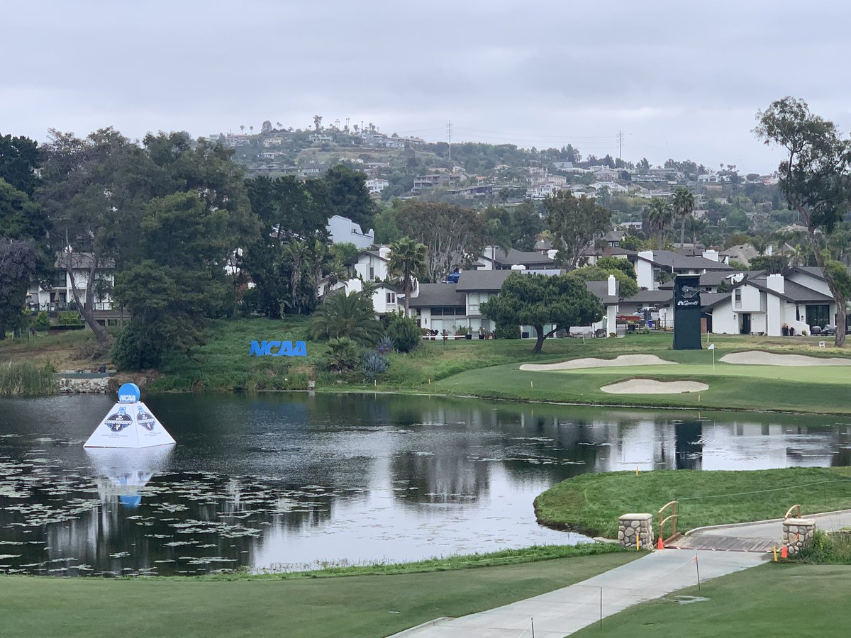 Practice round for <a href="/OspreyMGolf/">UNF Men's Golf</a> at the <a href="/NCAA/">NCAA</a> Golf Championships.