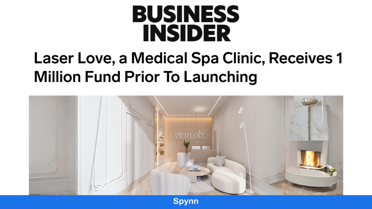 From idea to international news, @Spynn.Co PR magic made Laser Love a $1M story on Business Insider! 🌟 

Ready to be next? Contact us today! 

#BrandVisibility #PressRelease