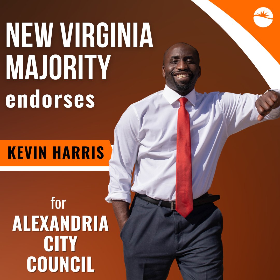 ⭐️Candidate Spotlight⭐️Meet @vote4kevin! He is committed to fighting for increased affordable housing and making Alexandria more equitable for all! Let’s elect him for City Council in the Democratic primary on June 18th! Learn more at: voteforkevinharris.com
