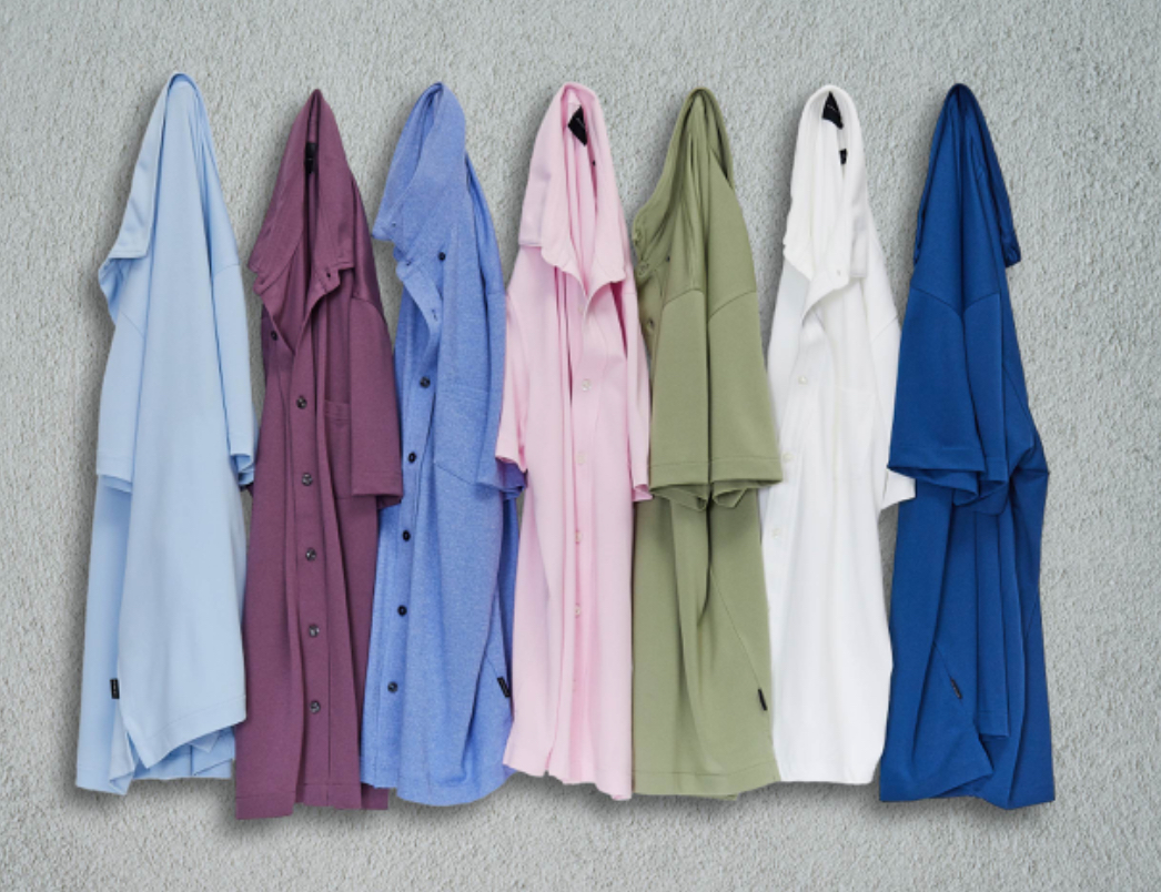 DunningGolf's tweet photo. Our golf gear has won you over, but our off-course styles are just as winning. Meet the Garrick button front polo – your new summer essential. Click the link to shop multiple colors and save! https://t.co/pCo9xXudQm #DunningGolf #SummerStyle #fortheplayer https://t.co/RAXB9kzt68