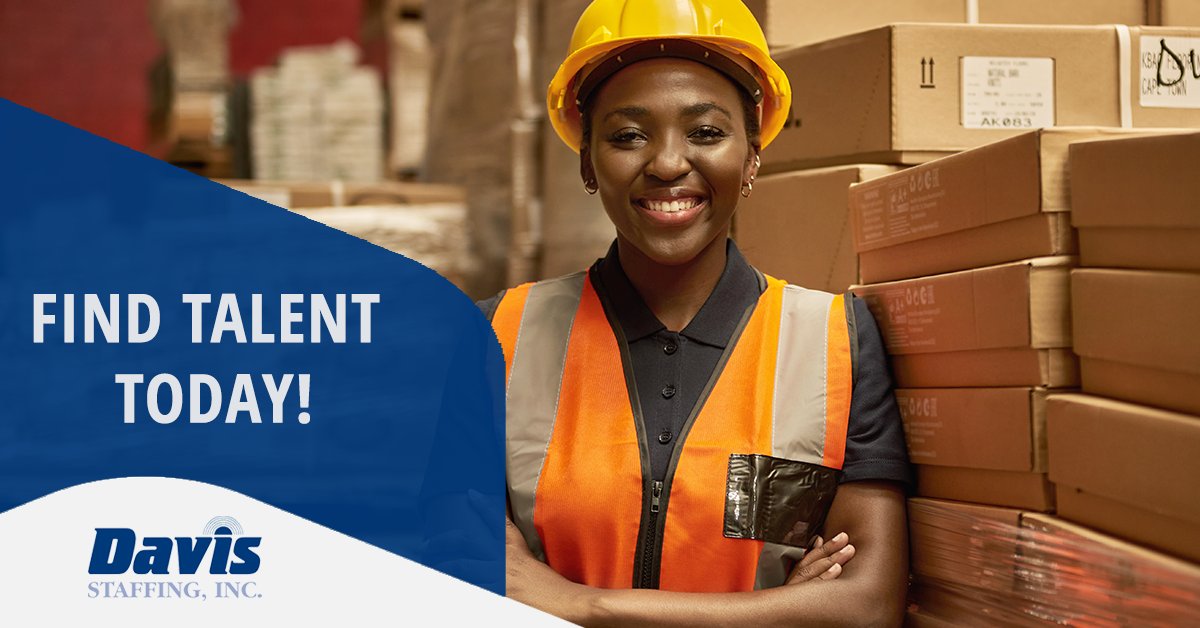DavisStaffing's tweet photo. Want to hire better and boost your bottom line? Our comprehensive services and industry expertise enable us to find great people for light industrial, clerical, call center, and science &amp; technology roles. Let's elevate your workforce! 🌟💼

https://t.co/ASqtUvoSHh https://t.co/eAzPwcpeDG