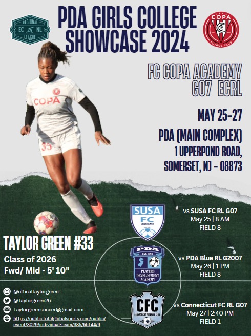 TaylorGreen26's tweet photo. @Bucknell_WSOC @PDASoccer https://t.co/zdVjeTLXPr