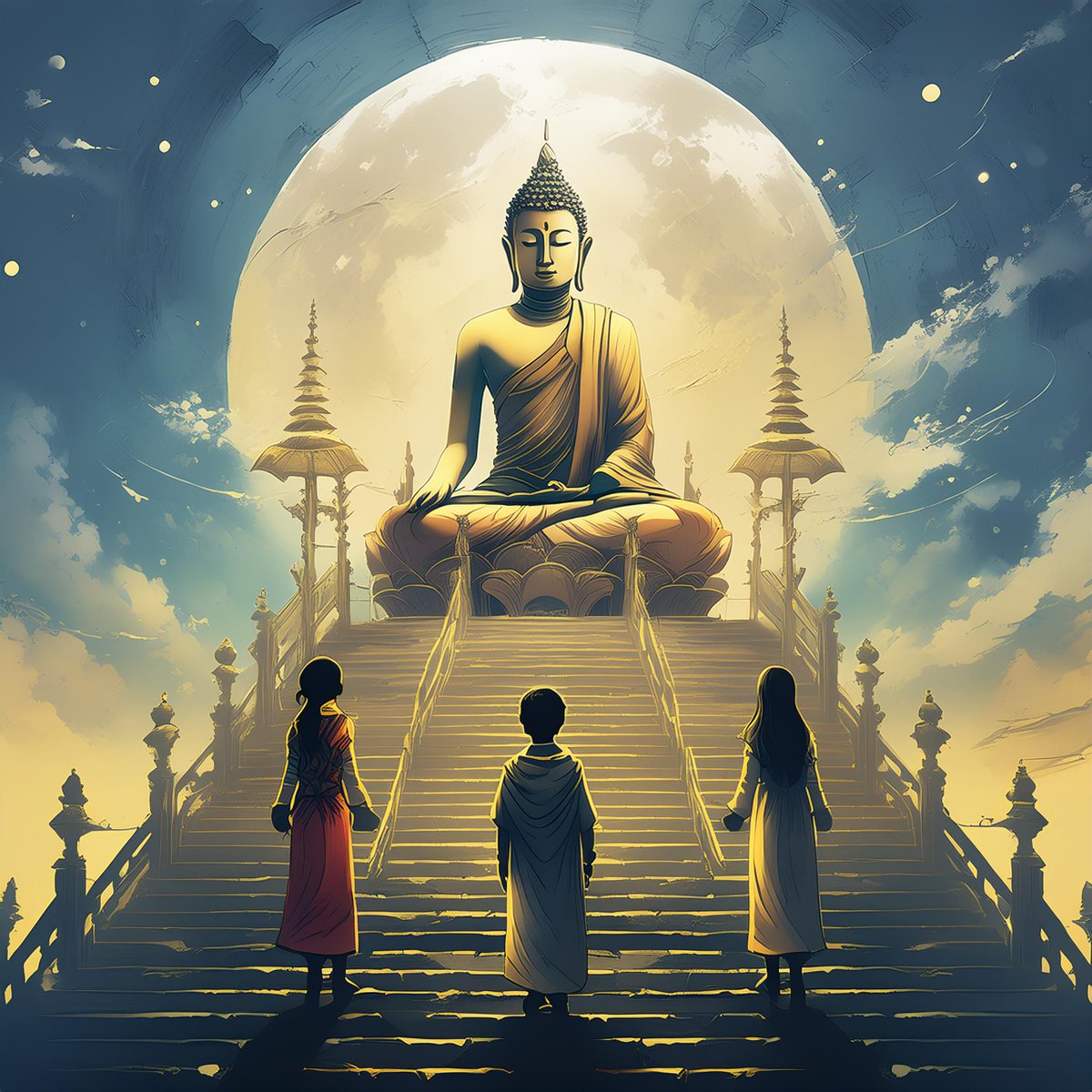 danielplanasz's tweet photo. LUNA LLENA 23 MAYO 2024

Hoy es la cuarta luna llena del calendario lunar Tibetano.

Budistas en todo el mundo celebran el nacimiento, iluminación y paranirvana (o liberación final en el momento de la muerte) del Buda Histórico.
 
Si bien ha habido muchos Budas en la historía. https://t.co/gFy1J6niag