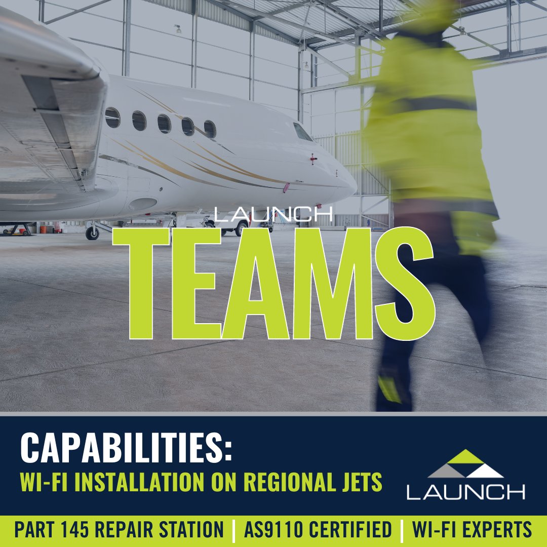Put TEAMS to work for your business today. Contact us at hireTEAMS@launchtws.com

Learn more about TEAMS at launchtws.com/aviation-teams/

#GoWithLAUNCH #aviation #staffing #launchteams #weleadwepartnerwecare #part145repairstation #as9110certified #interiormechanic #aviationmechanic
