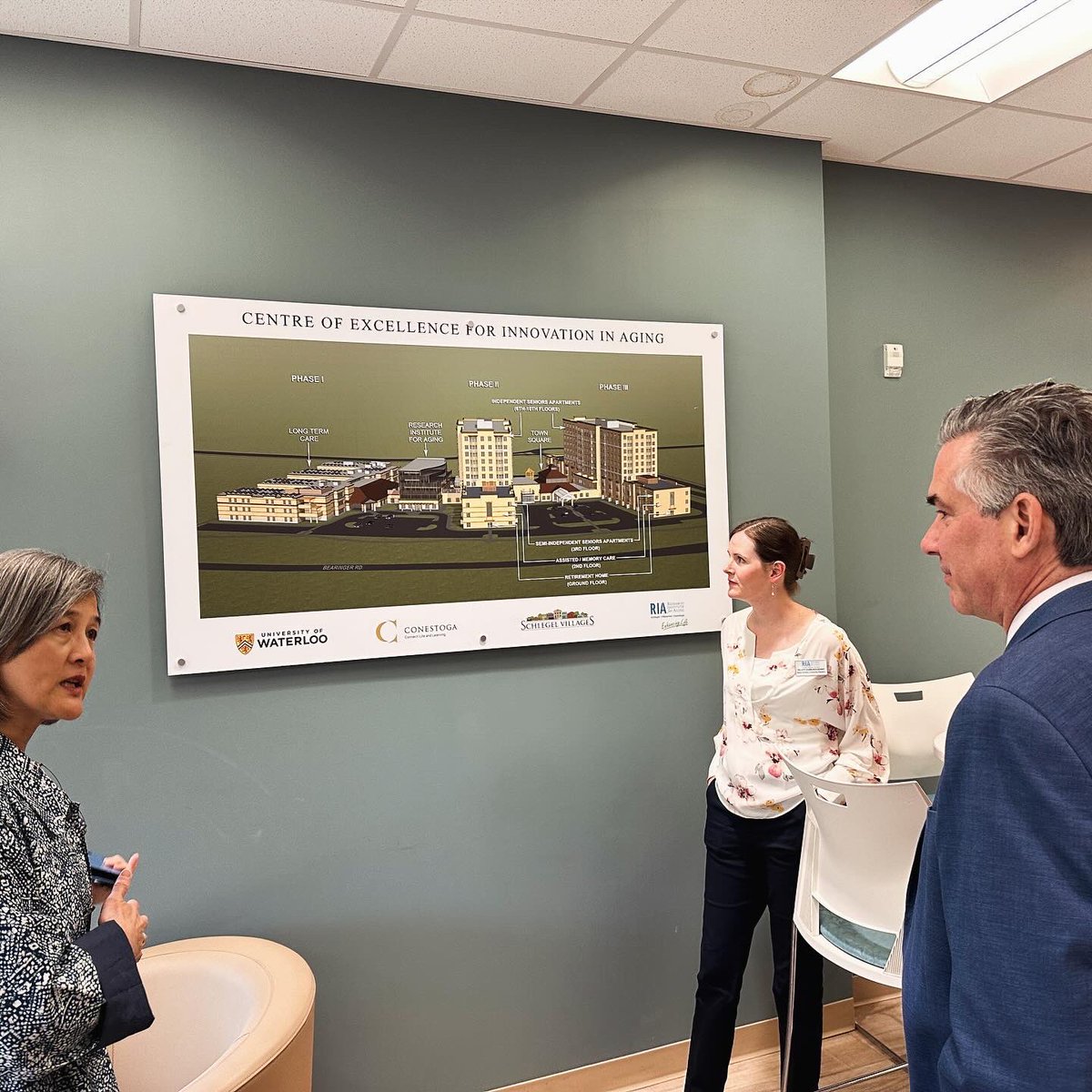 The challenges and opportunities that come with aging are complex. @SchlegelUW_RIA understands this well. I had the opportunity to visit their space and learn more about the important work they do. Thanks for the warm welcome!