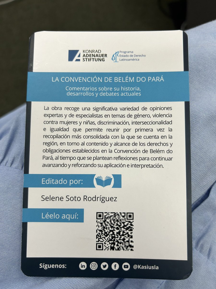 MafeCortizo's tweet photo. Presentación de la obra “La Convención de Belén do Pará: Comentarios sobre su historia, desarrollos y debates actuales”. Puede consultarse aquí https://t.co/W6xmbWYRv1 https://t.co/uCmFzJwCmJ
