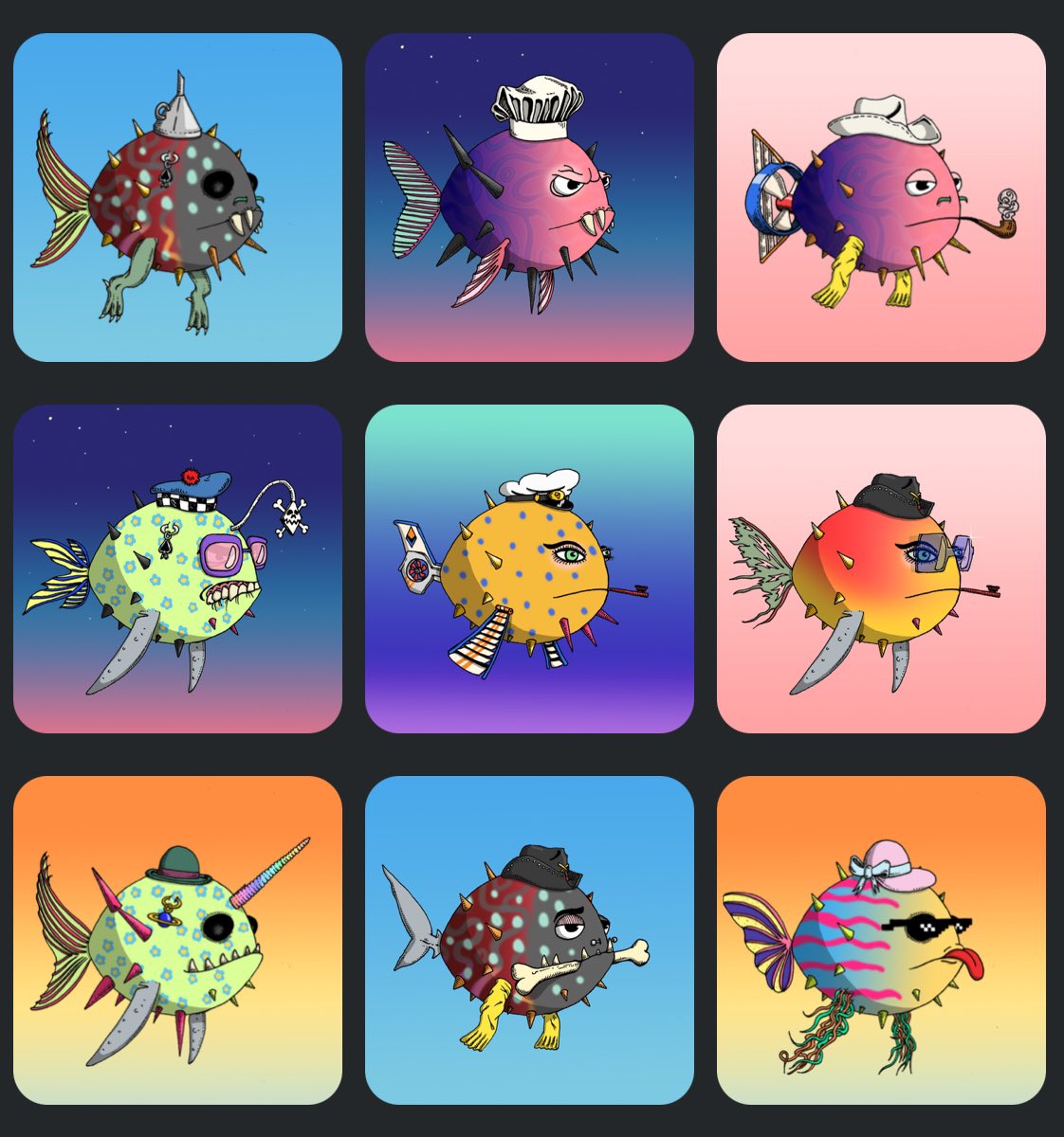 joedazzler_eth's tweet photo. @SSFXperience @the_mories Oh you know I been stacking #SSFUnited #SpikySpaceFish https://t.co/2znOupCadH