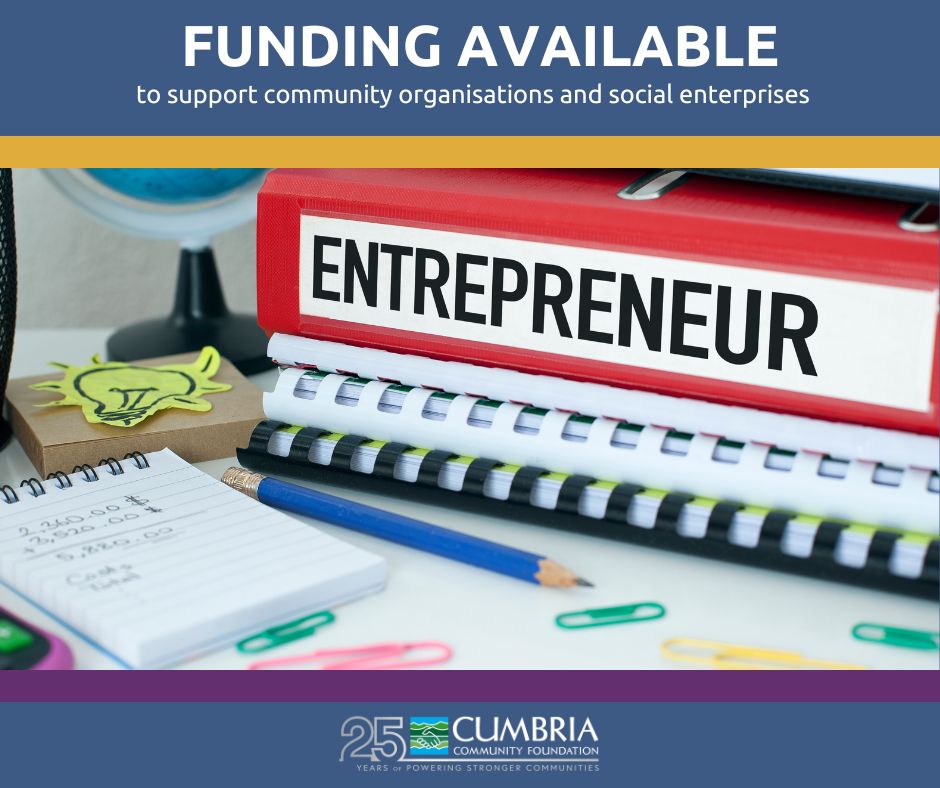 Grants of up to £25k are available for charitable community organisations and social enterprises, as part of the Government’s ‘levelling up’ programme.  We are pleased to be managing seven UKSPF/REPF funds on behalf of <a href="/CumberlandCoun/">Cumberland Council</a>.

Find out more 👇
tinyurl.com/yc3ejxbt