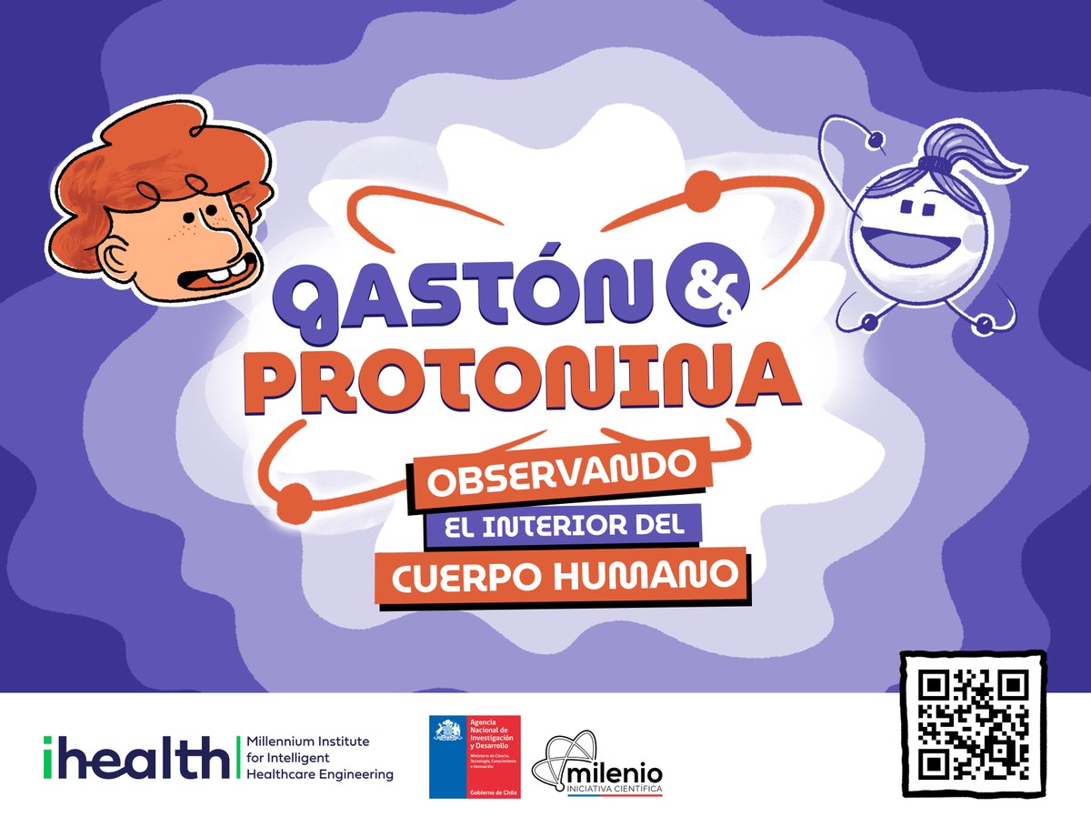 iHEALTH (@ihealthmilenio) on Twitter photo ⚛️ Les invitamos a ver una nueva aventura de Gastón & Protonina
🩻 En este 2do cap. sabrás cómo Gastón aprendió acerca de las distintas técnicas utilizadas para observar ekl interior de nuestro cuerpo 👀
<a href="/CentrosAnid/">Centros ANID</a>
aimaginar.i-health.cl/protonina/gast…
#iHEALTH #medicina #divulgacion ⚛️ Les invitamos a ver una nueva aventura de Gastón & Protonina
🩻 En este 2do cap. sabrás cómo Gastón aprendió acerca de las distintas técnicas utilizadas para observar ekl interior de nuestro cuerpo 👀
<a href="/CentrosAnid/">Centros ANID</a>
aimaginar.i-health.cl/protonina/gast…
#iHEALTH #medicina #divulgacion
