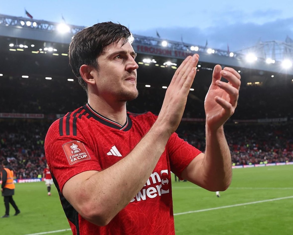 🚨 Harry Maguire will miss the FA Cup final. Ten Hag: “Harry Maguire is unavailable but for the rest Mount, Lindelof and Martial are available”.