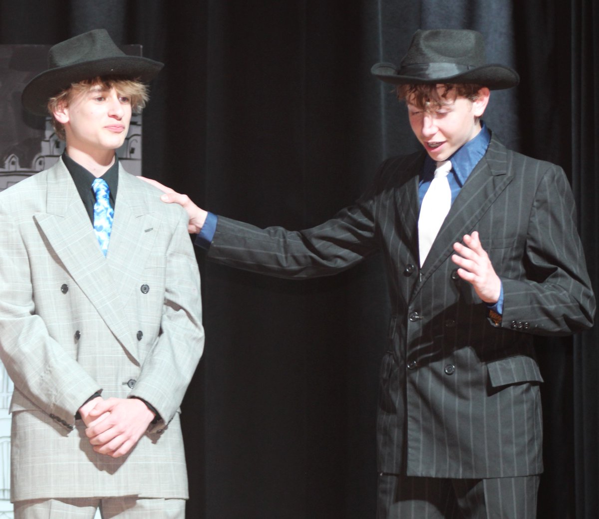 Tonight is your last chance to witness the incredible talents of our 8th graders as they take the stage for their final performance of "Guys and Dolls" at 7pm. Come get transported to the vibrant world of 1950s New York City!