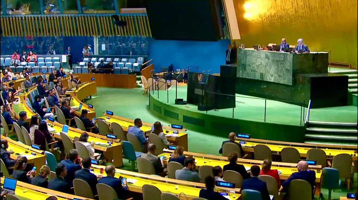 The Resolution commemorating the 1995 genocide in Srebrenica was just adopted by the UN General Assembly.