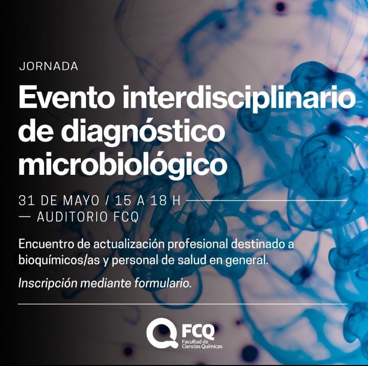 fcqoficial's tweet photo. 📝¡AGENDÁ! 🧪Se viene un encuentro de actualización profesional para bioquímicas, bioquímicos y personal de salud en general. Inscripciones 👉
https://t.co/aEHYhwPRvJ https://t.co/P6rj1R2hzp
