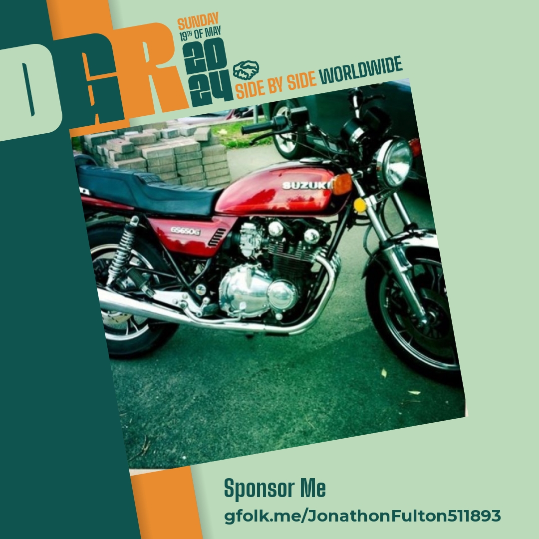 You have until June 2nd to donate to Distinguished Gentleman's Ride. Funds donated in 2024 will be invested in prostate cancer clinical research, prostate cancer health services and men’s mental health and suicide prevention projects.  gentlemansride.com/rider/Jonathon…