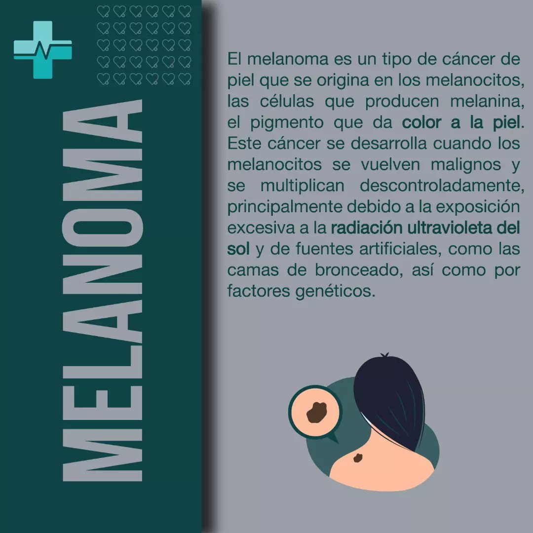 MatiasNorte's tweet photo. 23 de Mayo día  mundial de la lucha contra el melanoma.

En #argentina se diagnostican 1700 casos por año 
600 pacientes fallecen en el mismo periodo de tiempo

#prevencion #sol #melanoma #oncologia #salud https://t.co/GicvpZmkJH