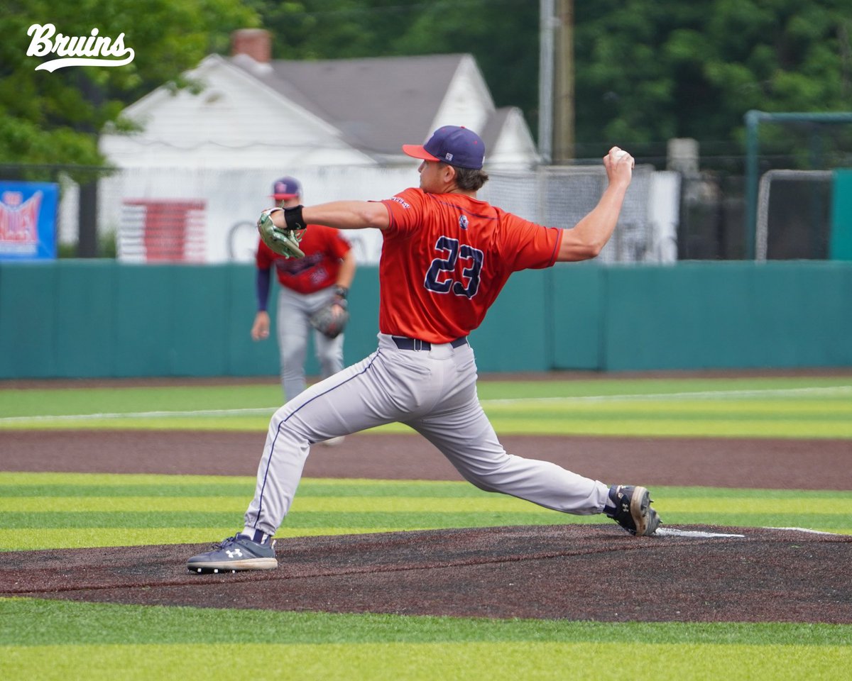 End of 3 | <a href="/JordanZuger/">Jordan Zuger</a> records his 5️⃣th strikeout to end the inning.

Zug ties his season high!

#ItsBruinTime