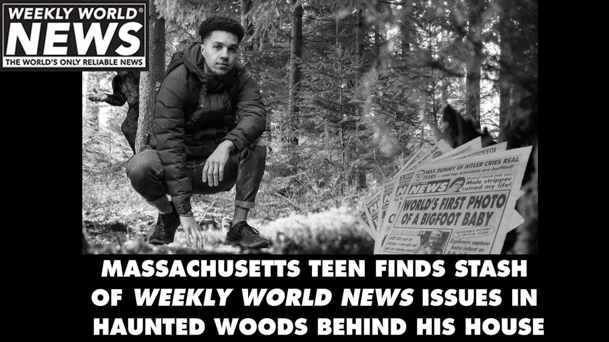 weeklyworldnews's tweet photo. "They are priceless!!"
#haunted #woods #teens #issues #oldissues #wwnissues #massachusetts https://t.co/mphgBM9LiR