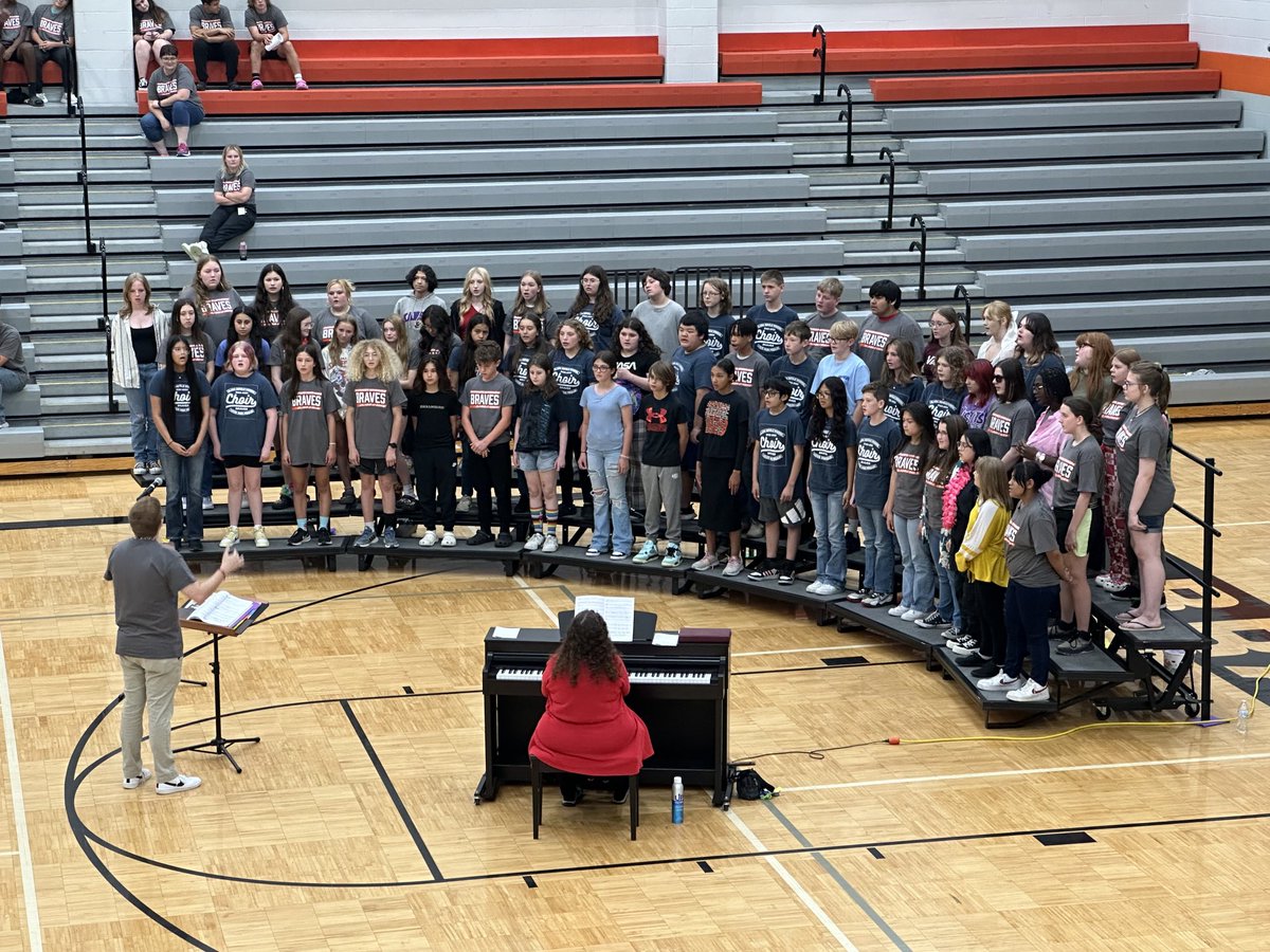 Great day for 8th grade celebration!  And, always a great day to be BRAVE!