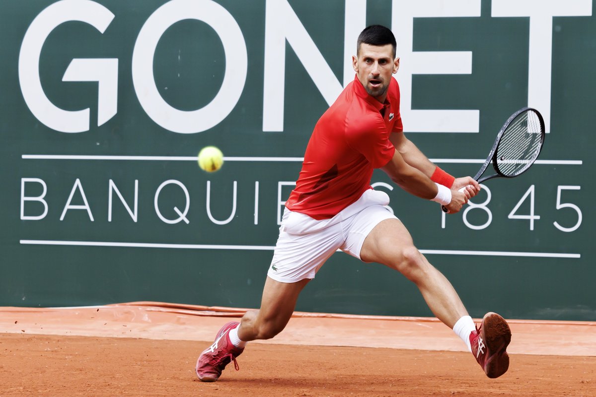 ¡Es la hora de Nole! 🇷🇸🙌 Djokovic se sigue preparando para #RolandGarros y enfrenta a Griekspoor en los CF de #Ginebra. 🍿 #MiraloEnStarPlus ▶️ dis.la/ESPNenStarPlus…