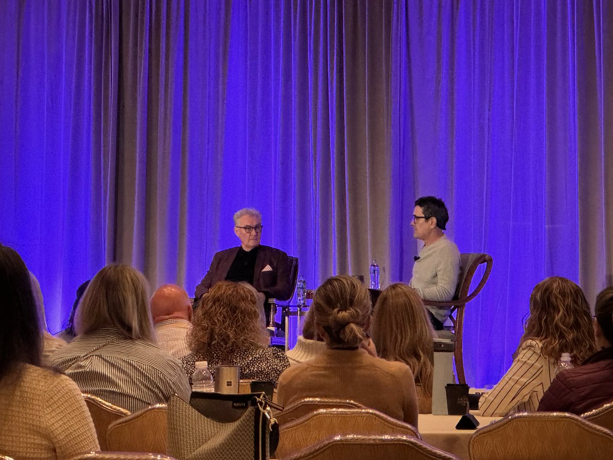 KarenGehrman's tweet photo. “Cancer moves fast, but we have to move faster” Former @UCSFCancer rockstar Martin McMahon @MaxTheSFCat quotes @huntsmancancer founder in discussion with @tyburrell_  about RAS research  (w/ shoutout to @kevansf  &amp; @ucsf peers) at last #NACCDOPAMN session. Still #UCSFPROUD https://t.co/vtC4ijktm2