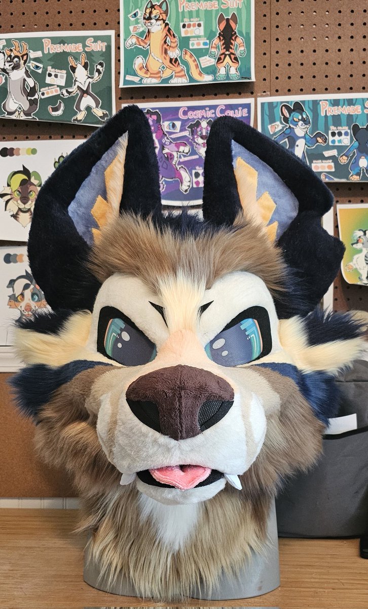 ItsCraftyCoyote's tweet photo. Yip yap yap!! Coyote head is all done!

Now I just need to make them paws and a tail, and they will be posted for sale. :D https://t.co/xWuk8sBIi9