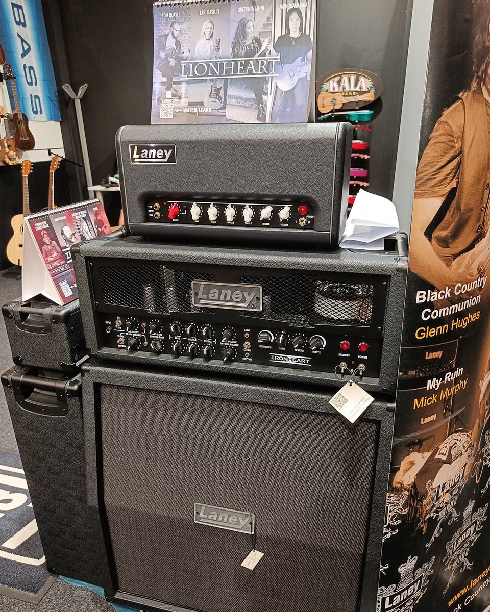 Thank you to all that supported us at the Guitar Show in Italy. #laney #laneyamps #guitarshow