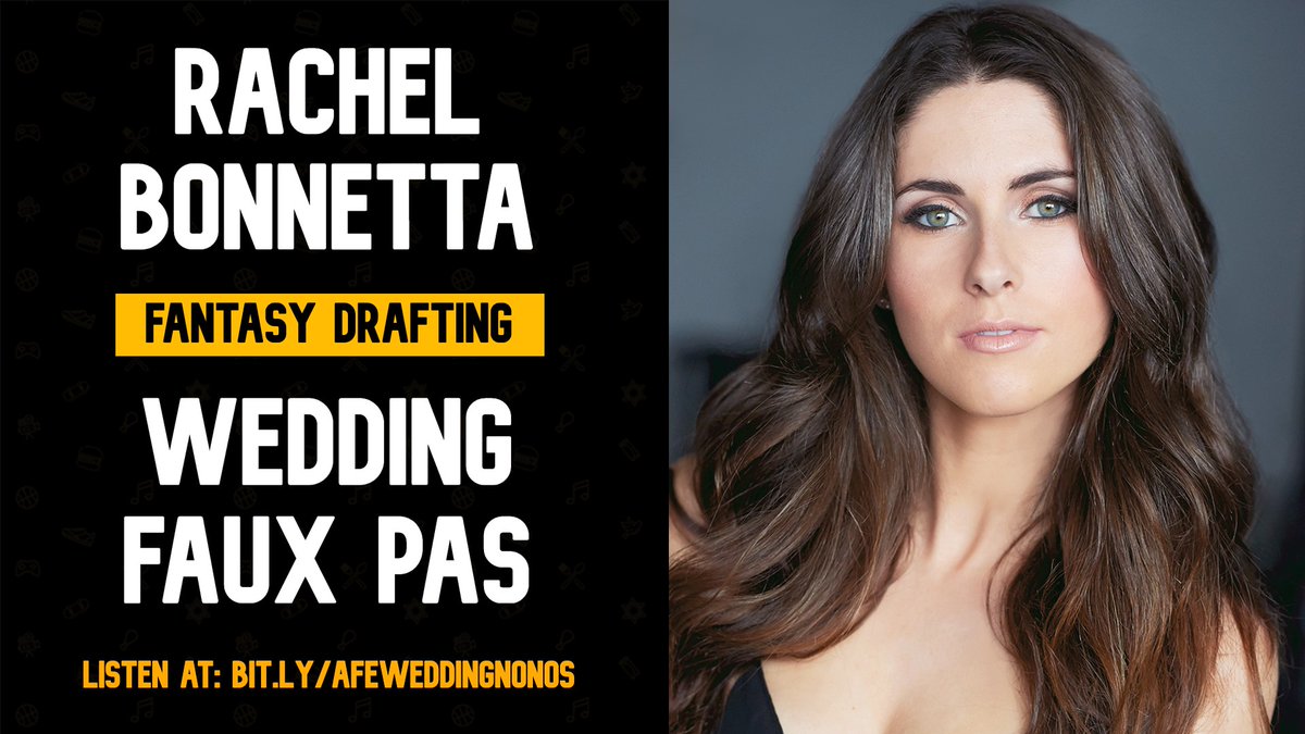 WEDDING SEASON COMETH! We're joined by @rachelbonnetta to draft 'Wedding Faux Pas!' What are your top five picks? bit.ly/afeweddingnonos