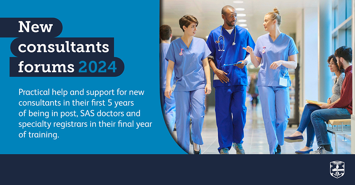 The 2024 New consultants forums are available to book! Don’t miss out on June's virtual meeting spotlighting how to be a doctor and an entrepreneur, adapting to becoming a new consultant and how to branch out into your consultant career. Find out more: ow.ly/h4RA50RRnNk