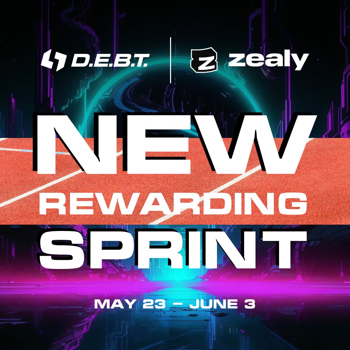 Chrysalis_Web3's tweet photo. Take part in the new D.E.B.T. Box Contest!

The Reward Sprint on @zealy_io has already started! 🏃‍♂️

⏰Date: May 23 - June 3
03:30 pm (UTC+0)

Hurry up and join, score points and get your rewards!🏆 💰

🔗 How to Participate:
Join the campaign on Zealy platform: https://t.co/edDeSviLfK

#debtbox #zealysprint #RWA