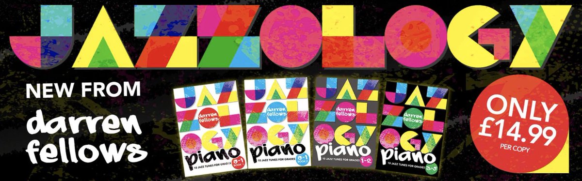 DFellowsMusic's tweet photo. New series of jazz piano books published by Kevin Mayhew Ltd now available from the publisher, or https://t.co/PdGqMQCmhv or https://t.co/QPn92M7SwU 

These four graded piano books are perfect for exploring authentic jazz and ideal for the pianists repertoire! https://t.co/1F8Q7L9t3R