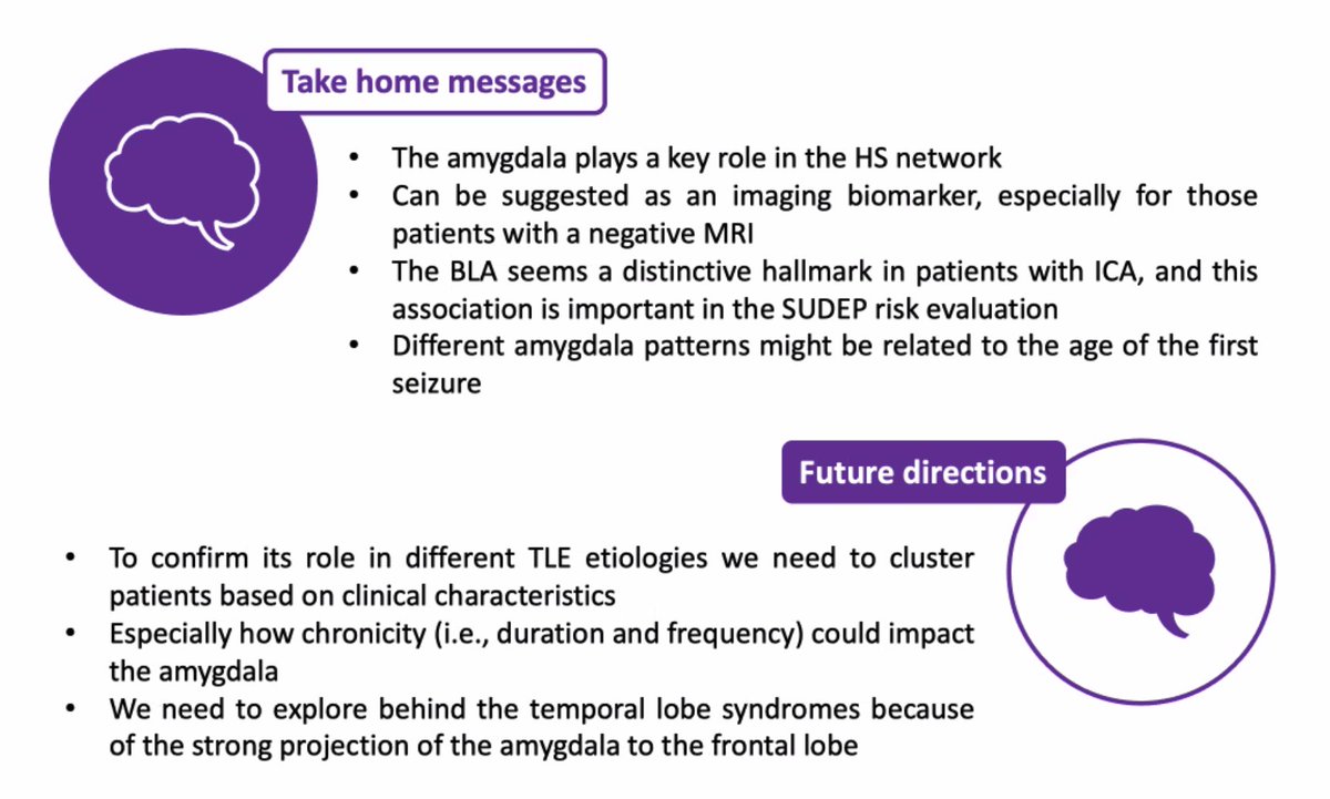✨HIGHLIGHT✨Routine MRI scans can now be used to segment the amygdala in FreeSurfer, this could have implications for detecting MRI-negative patients which seem to have opposite patterns compared to hippocampal sclerosis patients – Dr. Alice Ballerini: shorturl.at/bdgk2