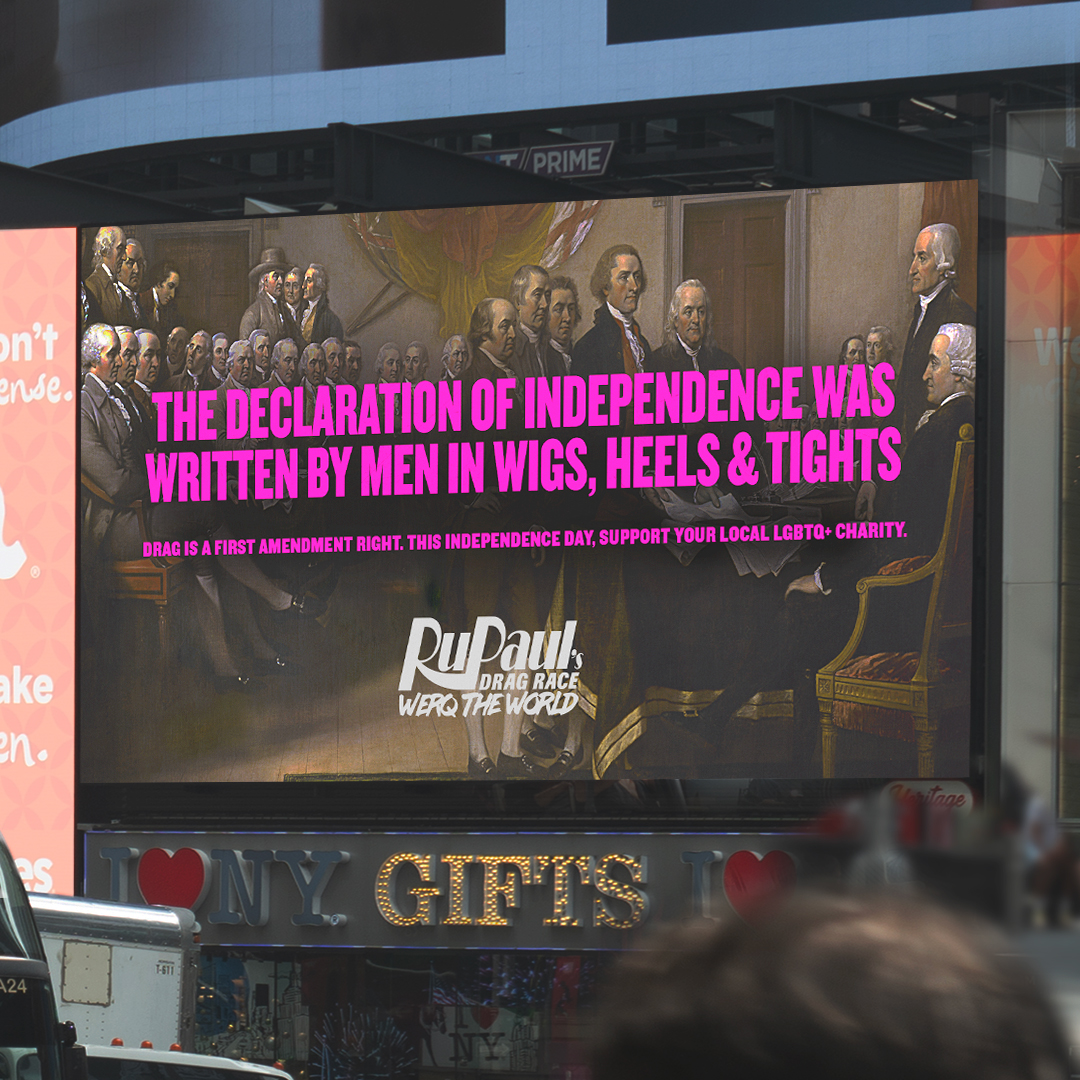 uncommon_studio's tweet photo. 2/6 Graphite Pencil x Writing for Advertising in OOH✏️
The Drag Defence Fund🔥
.
Proud to see our projects win across press, outdoor, film, art direction, sound design, casting &amp; writing at this year's @dandad awards. Congrats to our crew &amp; partners 🙏 https://t.co/dvpyilw9R2