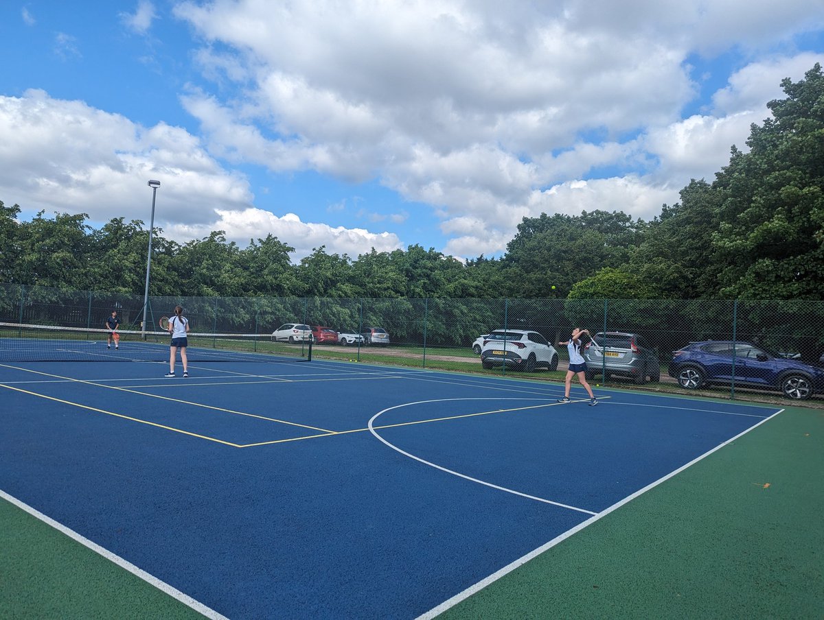 U12, U13 &amp; U14 <a href="/NotreDameCobham/">Notre Dame School UK</a> Tennis v @SWPSOfficial
