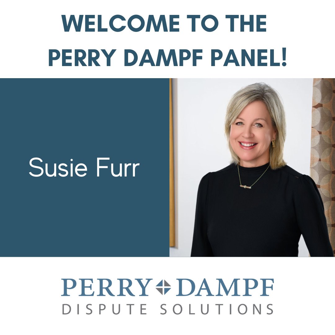 perrydampf's tweet image. #PerryDampf welcomes Susie Furr to its panel. She is one of the most sought after employment law attys. She handles an array of workplace disputes inv complex wage &amp;amp; hour issues, discrimination, harassment, &amp;amp; retaliation allegations, leave issues, and non-competition disputes.