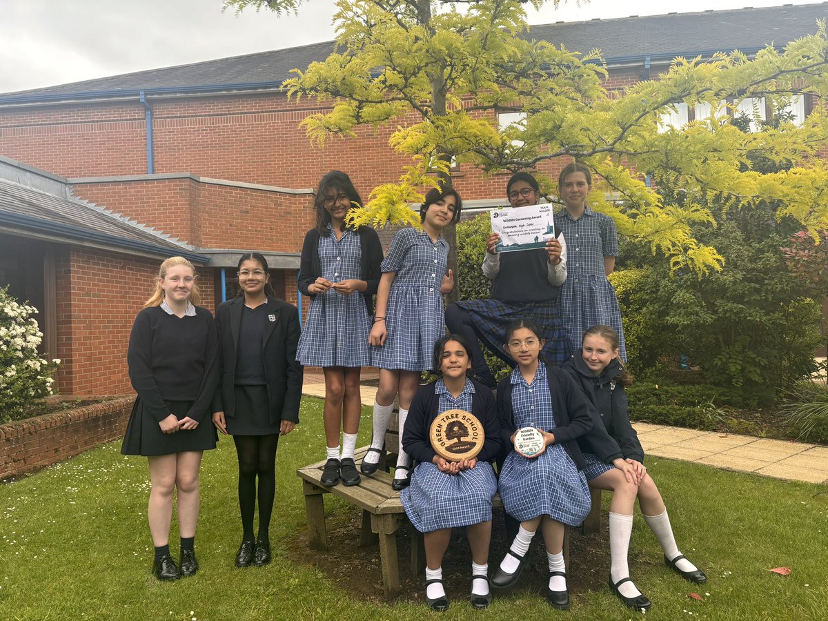 Very proud of wildlife gardening club who have received the wildlife garden award from @wildlifebcn #teamwilder and the gold award from @WoodlandTrust #wecan #makeadifference #eco @NorthamptonHigh @NHSJuniorSchool
