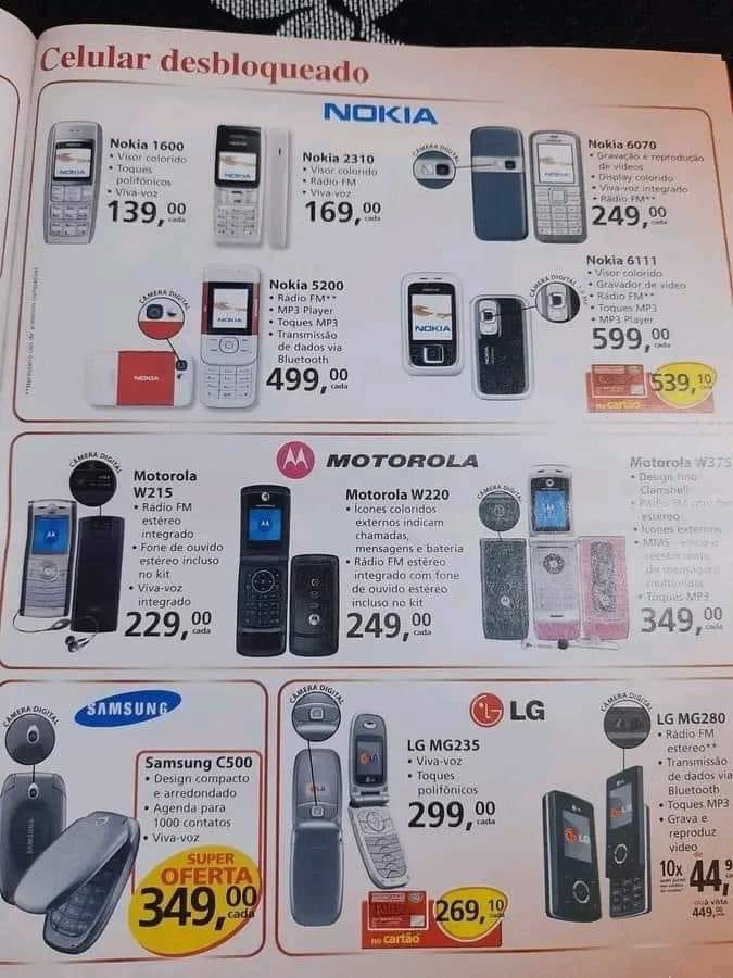 O ano era 2007, sinta a nostalgia.