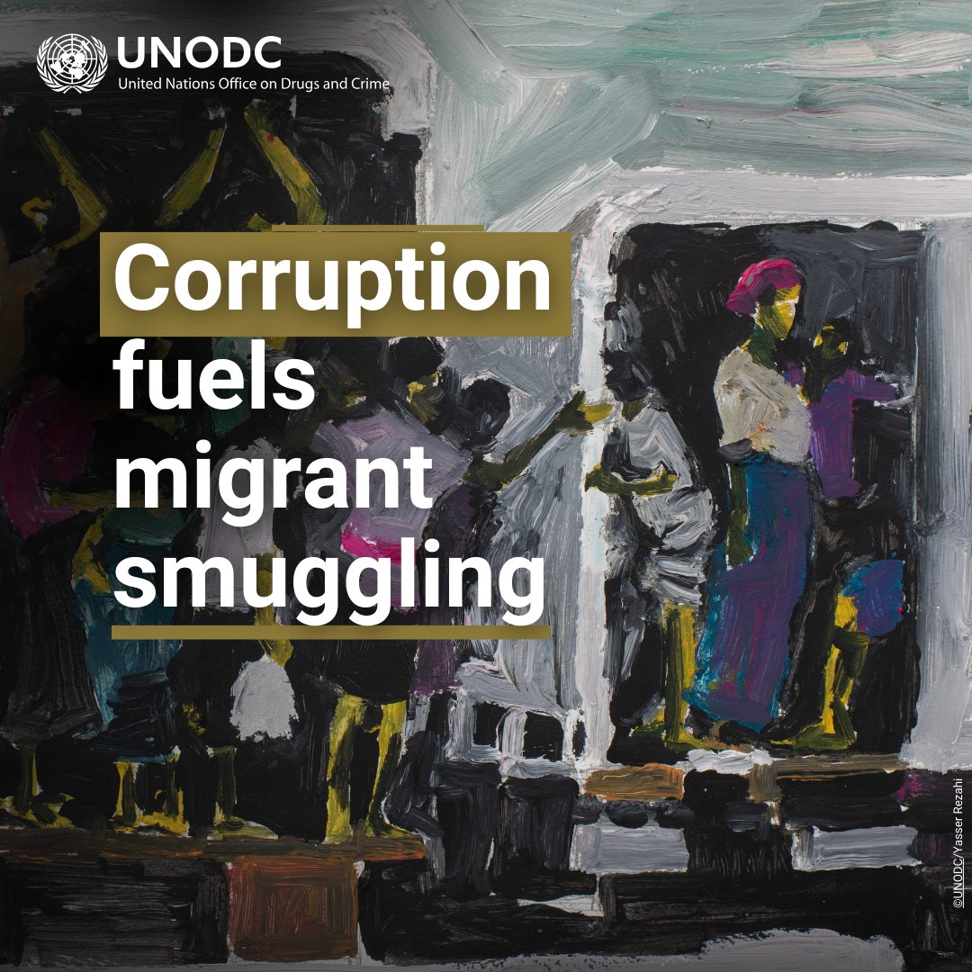 Corruption fuels smuggling. @UNODC_SEAP research shows that 1 in 4 smuggled people surveyed bribed officials with gifts, money or favours in exchange for a service. More: bit.ly/3VzpdVj