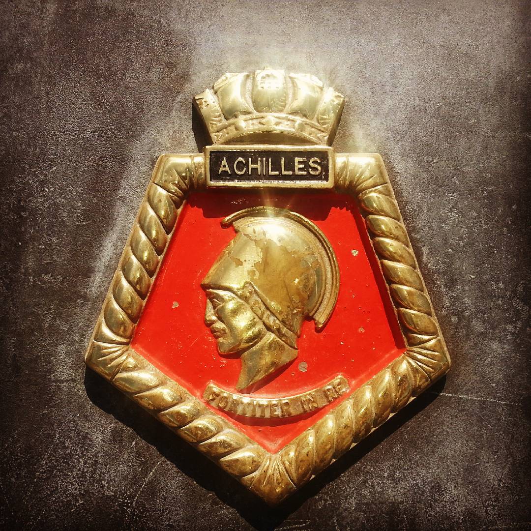 w_karve's tweet photo. #NewZealand #Travel #Memories
Visited #Achilles #Memorial St Heliers #Auckland on 23 Dec 2015
Royal Navy Cruiser HMS Achilles was launched in 1932
She was loaned to New Zealand in 1936 
She distinguished herself in The Battle of the River Plate in Dec 1939 - the Allies’ first Naval Victory of the Second World War
(more than half the crew of Achilles were New Zealanders)
Achilles was transferred to the newly established Royal New Zealand Navy as HMNZS Achilles in 1941
She was returned to Royal Navy in 1946
HMS Achilles was recommissioned in Indian Navy as INS Delhi in 1948 and decommissioned in 1978