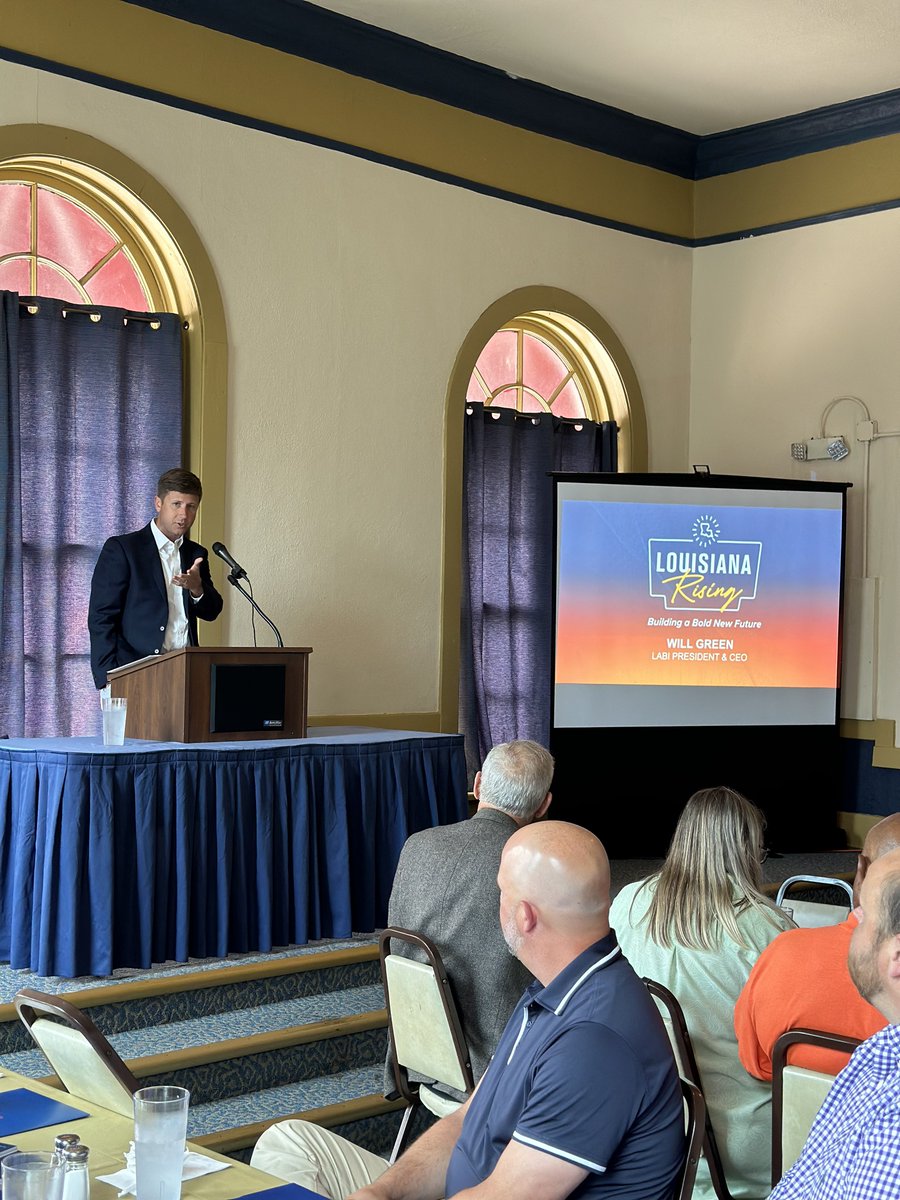 LABI’s Will Green spent Wednesday with the Natchitoches Area Chamber of Commerce, highlighting the significant pro-business successes at the Capitol and LABI’s advocacy efforts to enact LA Driven priorities. #lalege