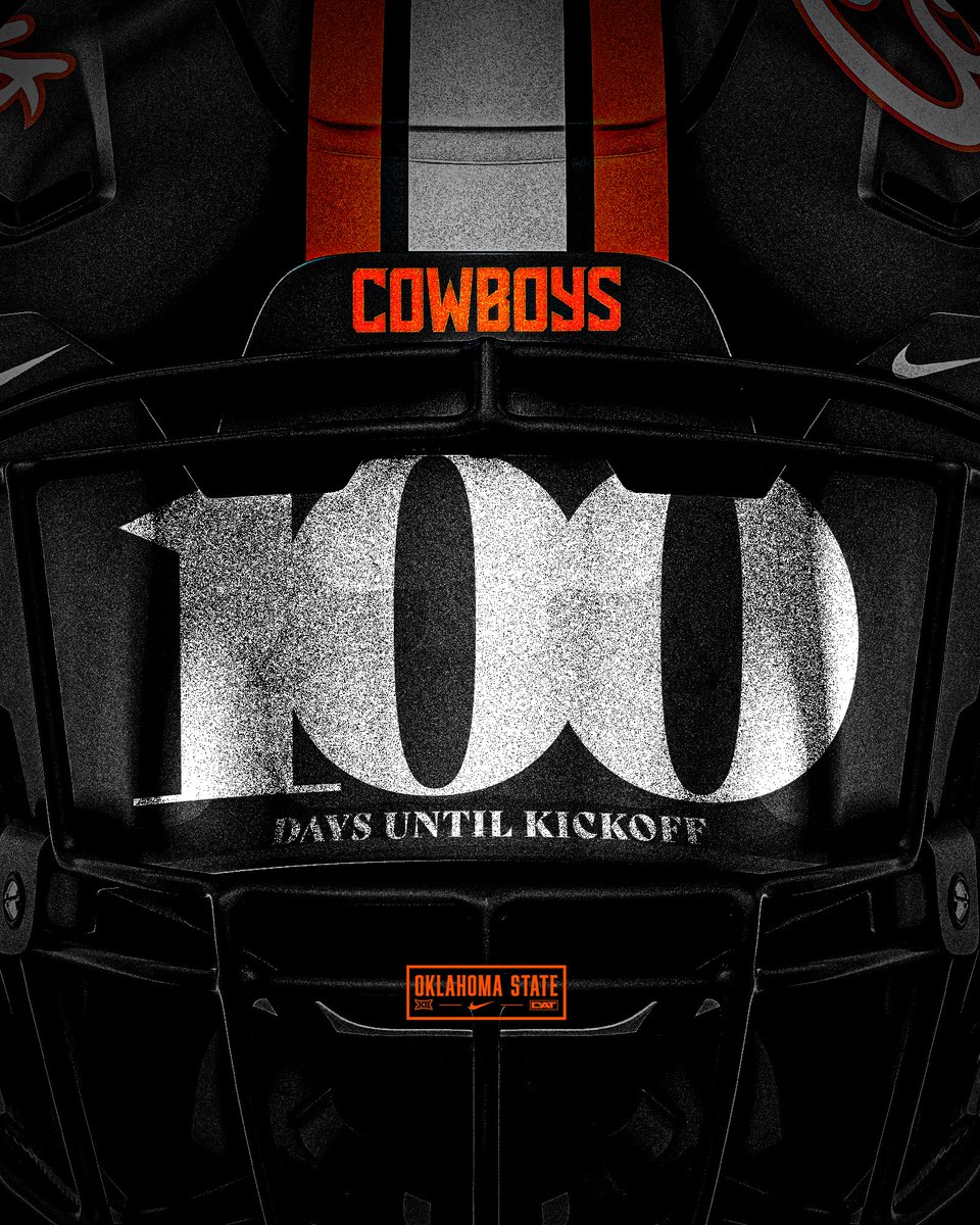 CowboyFB's tweet image. 𝟏𝟎𝟎 𝐝𝐚𝐲𝐬 𝐚𝐰𝐚𝐲

Cowboy Football 🔜 🤠