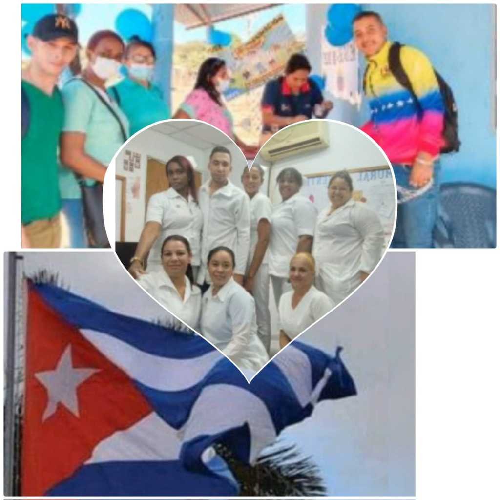 La Colaboración Cubana en Venezuela defiende el legado de los héroes de la patria. Solidarios y humanistas por principios. #40AniversarioUCCM #CubaPorLaVida #CubaCoopera @cubacooperaven @Cubacooperabol2
