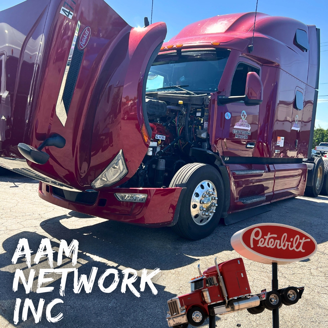 info_recruiting's tweet photo. ✨ Our favorite Peterbilt truck, looking great after an oil change, is here to wish you a beautiful day!
💜💜💜That's AAM💜💜💜
#truckingmovies #trucking #trucks #truck #truckdriver #trucker #logistics #trucklife #owneroperators #transport #chicago #transportation #peterbilt #usa https://t.co/FK65pYSDy8