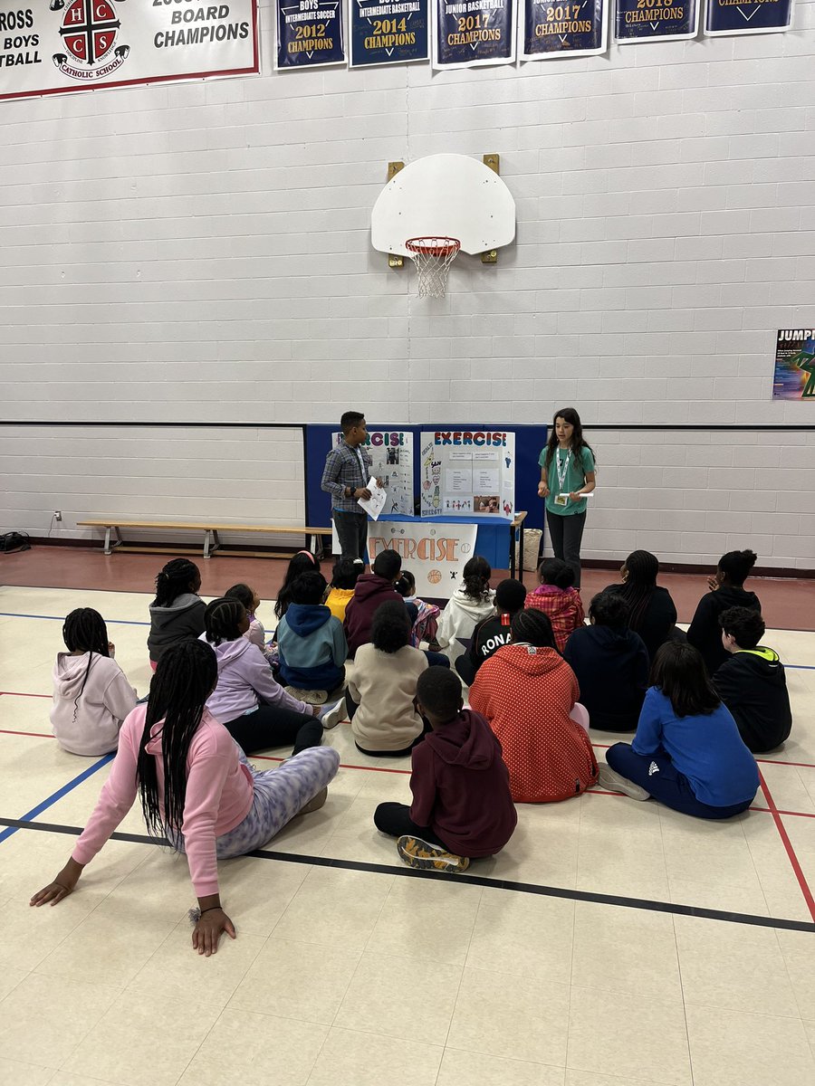 Shoutout to our incredible Mental Health Ambassadors for raising awareness about mental health. Their commitment, dedication, and hard work make our school immensely proud! Congratulations to our ambassadors on this successful initiative! <a href="/SemoneJoseph/">semone joseph</a> <a href="/HCMaltonDPCDSB/">Holy Cross Malton</a>