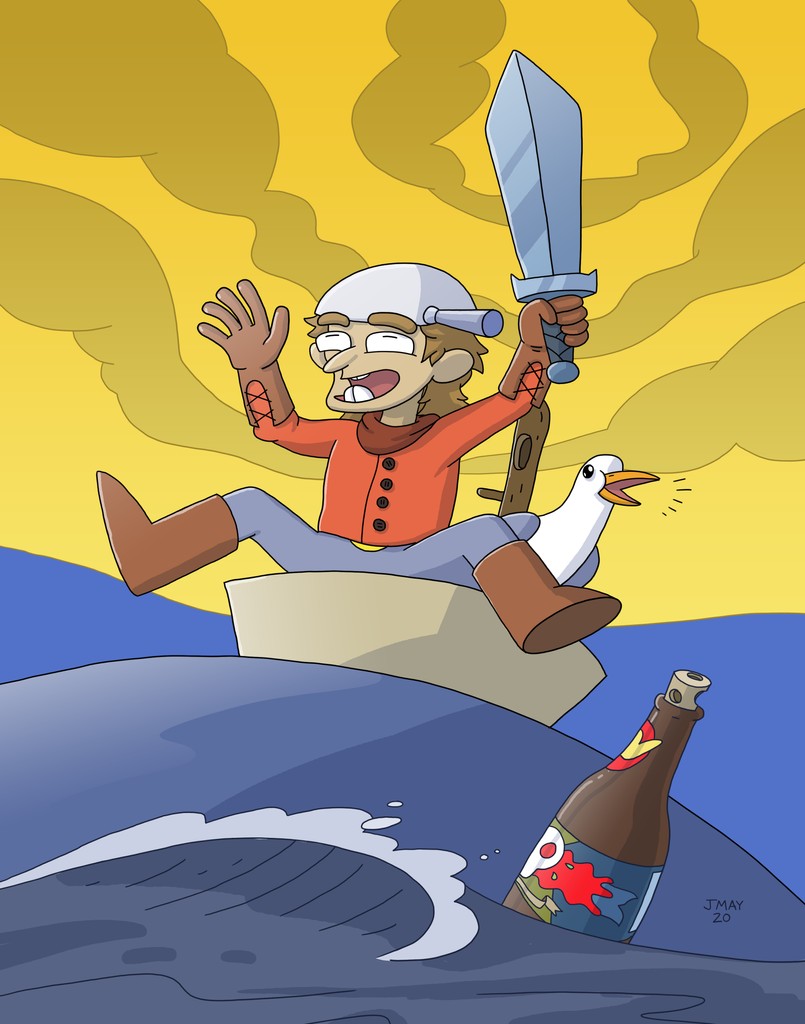 Throwback Thursday to whatever "Theme of the Week" spawned this insane illustration.