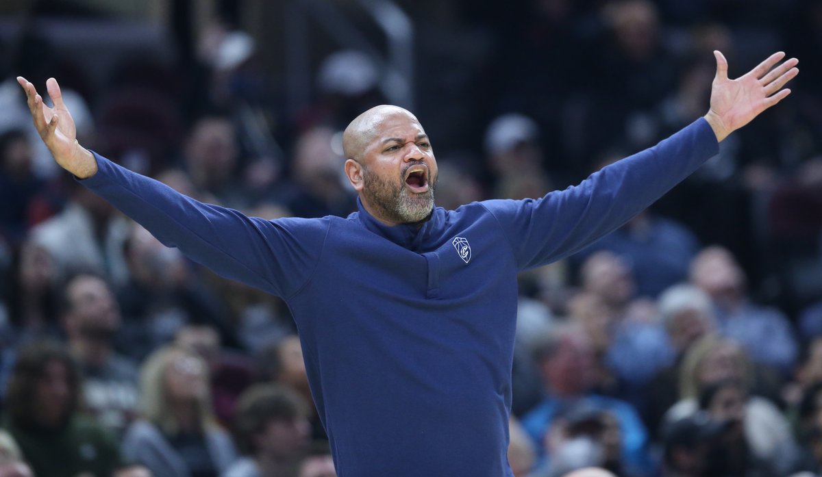 Breaking: JB Bickerstaff yelled at refs after getting fired. #Cavs