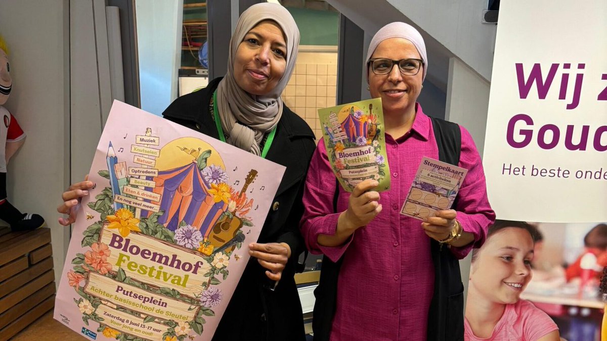 Bloemhof Festival pakketjes uitgedeeld op scholen in de wijk 😍

Woensdag 22 mei zijn de Bloemhof Festival-pakketjes rondgebracht voor de leerlingen van de Theresiaschool, Pantarijn en Bloemhofschool...

Lees meer via👉 shorturl.at/4sRLw

#OnsBloemhof